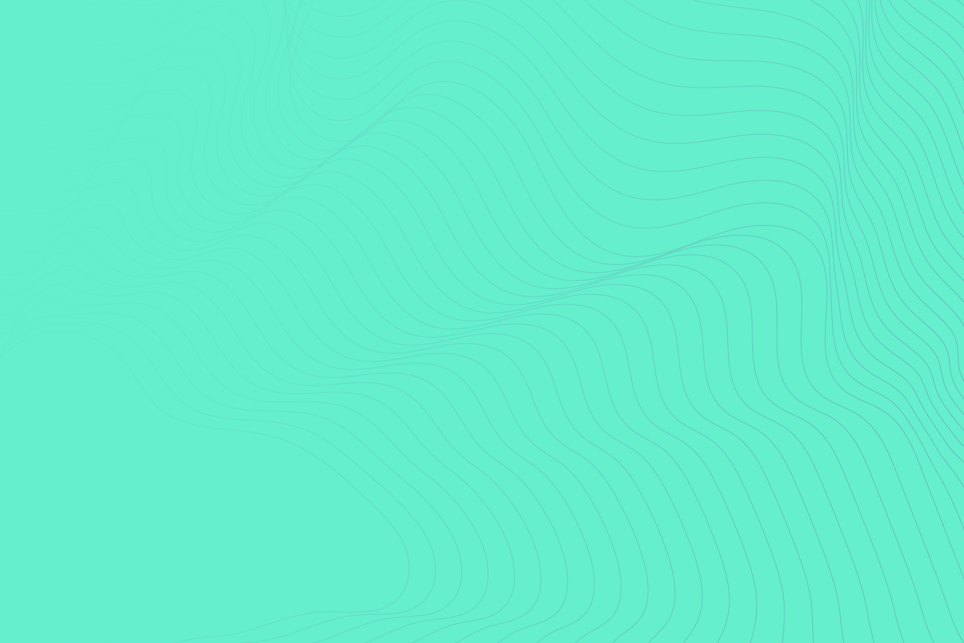 Fond turquoise avec lignes ondulées